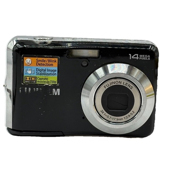 Fujifilm Other - Fujifilm FINEPIX AV200 14MP Digital Camera -  Black Working